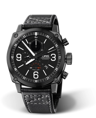 Oris 01 674 7633 4794-07 5 24 58BFC : BC4 Chronograph DLC / Black